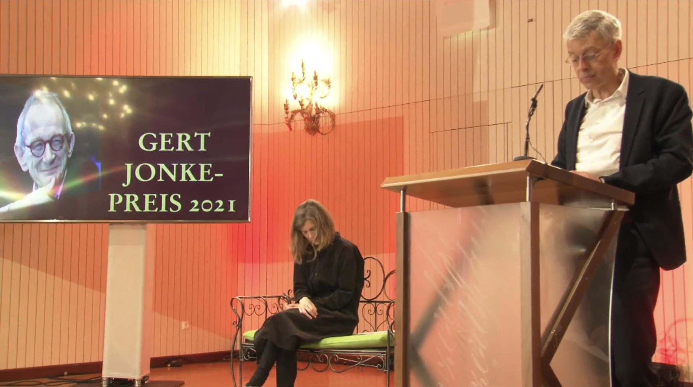 Livestream aus dem Mozartsaal des Konzerthaus Klagenfurt mit dem Gert Jonke-Preis 2021.